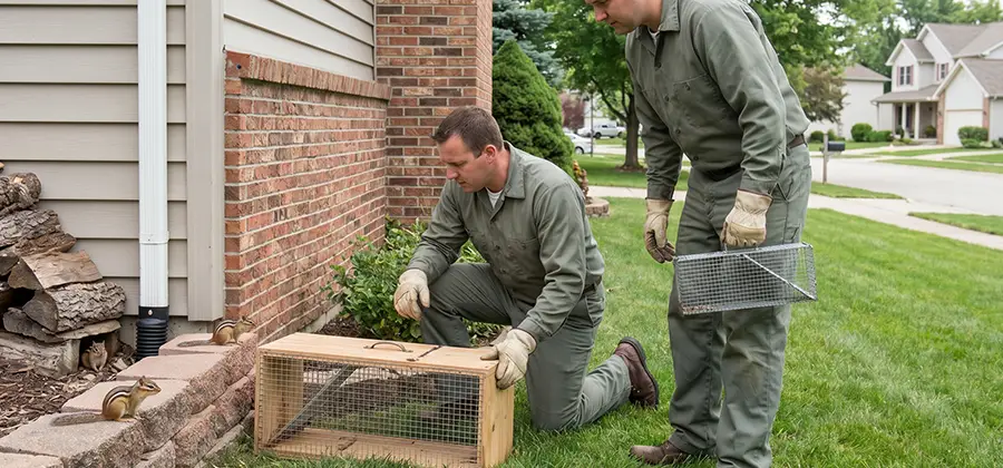 Remove Chipmunks From Yard in Nampa