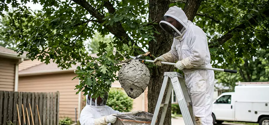 Wasp Nest in Tree Removal Nampa