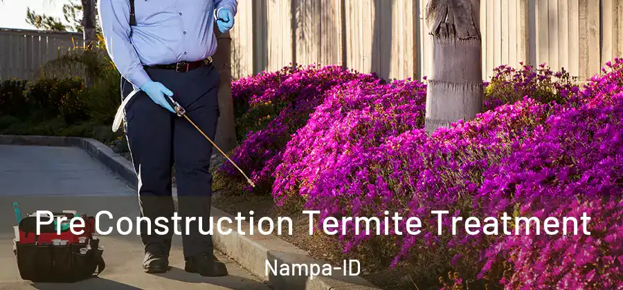 Pre Construction Termite Treatment Nampa-ID