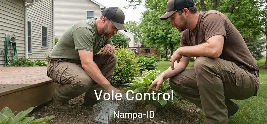 Vole Control Nampa-ID